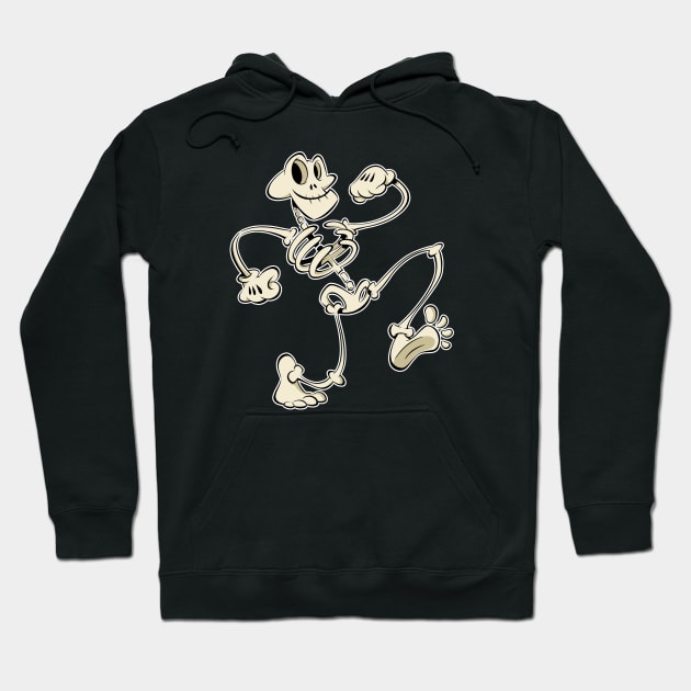 Keep on Truckin' Skeleton Hoodie by westinchurch